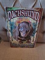 Dachshund once in your heart wandbord, Ophalen of Verzenden, Nieuw