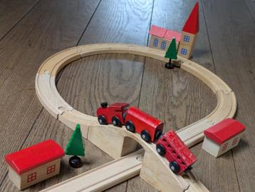 Brio Vintage Houten Treinbaan Set - Klassiek Zweeds Speelgoe beschikbaar voor biedingen