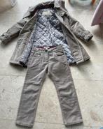 Burberry meisjes set: Jas en broek maat 104, Kinderen en Baby's, Ophalen, Zo goed als nieuw, Meisje