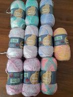 Partijtje Variety verloopgaren Alison en Mae 10 bollen, Hobby en Vrije tijd, Breien en Haken, Ophalen of Verzenden, Zo goed als nieuw