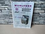 Service Manual: Wurlitzer 2150 (1957) jukebox nieuw !!!, Verzenden, Nieuw, 1950 tot 1960, Seeburg