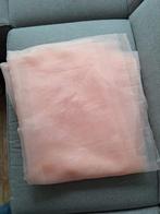 Tule peach/roze kleurig, Ophalen, Zo goed als nieuw, Roze, Katoen