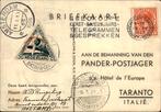 Italië - Taranto - Pander Postjager - 1933, Ophalen of Verzenden, Briefkaart