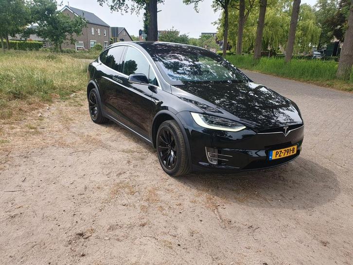 Tesla Model X 100 kWh Long Range Trekh 423pk 2 sets velgen, Auto's, Tesla, Particulier, Model X, 4x4, ABS, Achteruitrijcamera