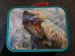 Dino puzzel 4 stuks in blik, Ophalen, 10 tot 50 stukjes, Zo goed als nieuw