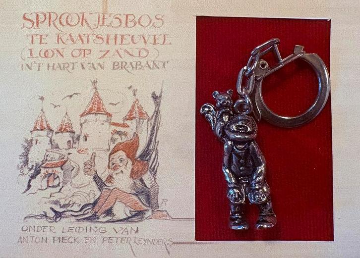 Efteling kabouter sleutelhanger 70’s, Verzamelen, Efteling, Zo goed als nieuw, Verzenden