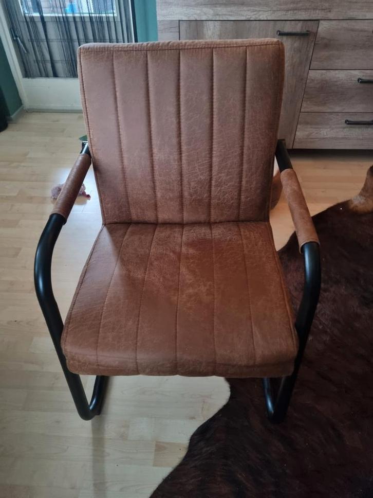 4 eetkamerstoelen zgan, Huis en Inrichting, Stoelen, Stof, Overige kleuren, Ophalen of Verzenden