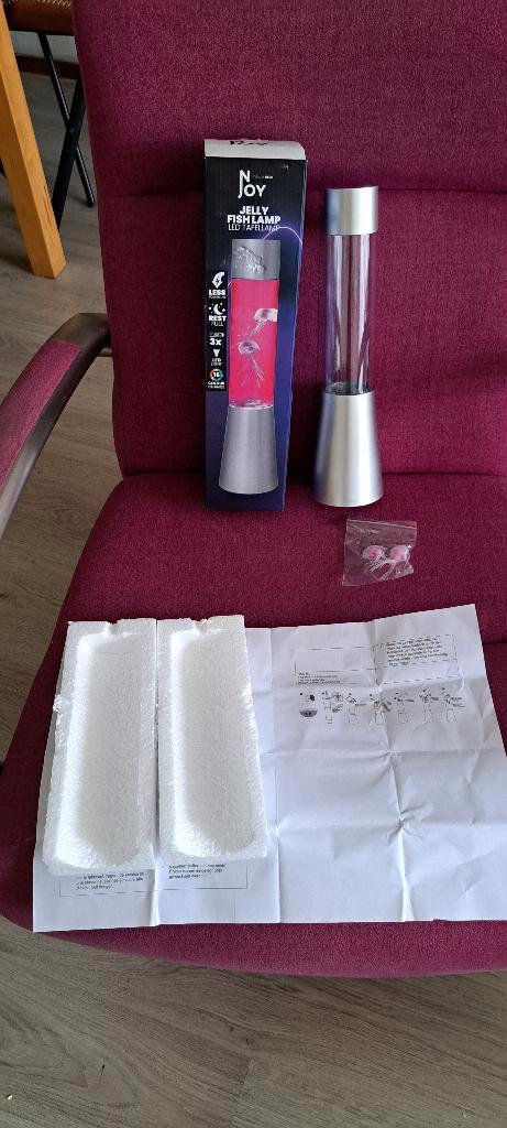 te koop lange glazen vissen lamp nieuw in verpakking, Kinderen en Baby's, Speelgoed | Educatief en Creatief, Nieuw, Ontdekken