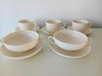Soepkommen en kop en schotels Wedgwood Traditional Plain, Huis en Inrichting, Keuken | Servies, Overige typen, Ophalen of Verzenden