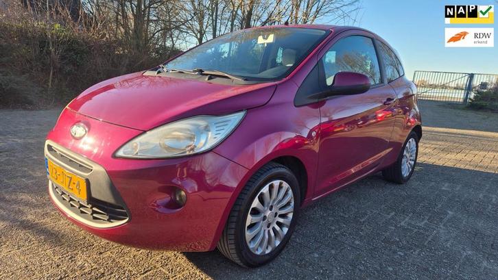 Ford Ka 1.2 Titanium APK AIRCO NETJES, Auto's, Ford, Bedrijf, Te koop, Ka, ABS, Airbags, Airconditioning, Boordcomputer, Centrale vergrendeling