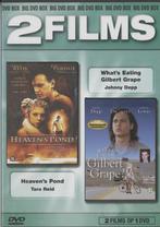 21) 2 films: Heaven's Pond & What's Eating Gilbert Grape?, Vanaf 16 jaar, Ophalen of Verzenden, Nieuw in verpakking, Actie