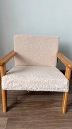 kinderfauteuil boucle wit, Huis en Inrichting, Fauteuils, Ophalen, Minder dan 50 cm, Gebruikt, Minder dan 75 cm