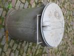 afvalemmer zink vuilnisemmer krimpen a/d lek (356), Huis en Inrichting, Woonaccessoires | Prullenbakken, Gebruikt, 40 liter of meer