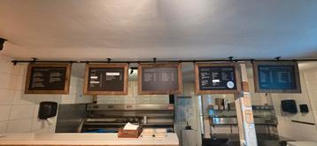 menubord krijtbord te koop beschikbaar voor biedingen