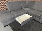 GRATIS LEVERING Slaapbank Grijs 265x245 GEREINIGD, Huis en Inrichting, 250 tot 300 cm, Hoekbank, Ophalen of Verzenden, Zo goed als nieuw