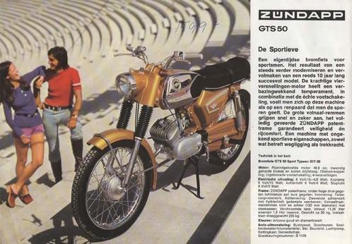 GEVRAAGD: ZÜNDAPP GOUDHAAN, OF SUPER SPORT., Fietsen en Brommers, Brommers | Zundapp, Zo goed als nieuw, Ophalen of Verzenden