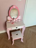 Kinder make-up tafel kaptafel, Huis en Inrichting, Ophalen of Verzenden, Zo goed als nieuw, 50 tot 100 cm, Minder dan 100 cm