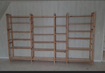 Ikea Ivar boekenkast zijpanelen planken kastjes lades - afbeelding 11
