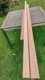 Houten latten met schuine kant als brede glaslatten, Doe-het-zelf en Verbouw, Hout en Planken, Ophalen, Minder dan 25 mm, Zo goed als nieuw