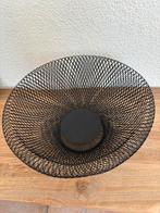Zwarte Draad Fruitschaal, Overige materialen, Gebruikt, Schaal, Rond