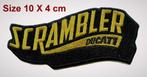 DUCATI SCRAMBLER patch icon classic urban caferacer 800 1100, Motoren, Verzenden, Nieuw