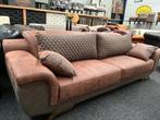 Outlet Maarssen 3 zits Nieuwe Bruine bank //Slaapbank 120 cm, Ophalen, Nieuw, Bruin, 200 cm