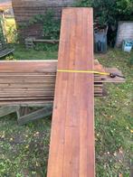 Vloerplanken vloerdelen, Doe-het-zelf en Verbouw, Ophalen, Gebruikt, Vloerdelen of -planken, 10 m² of meer