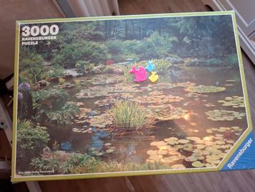 3000 stukjes Ravensburger puzzel vijver beschikbaar voor biedingen