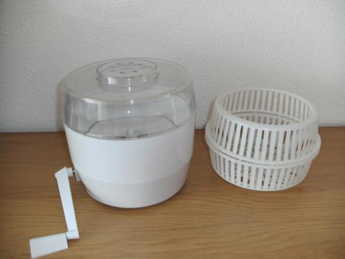 NIEUWSTAAT aardappelschrapmachine schrapmachine + sladroger, Huis en Inrichting, Keuken | Keukenbenodigdheden, Zo goed als nieuw