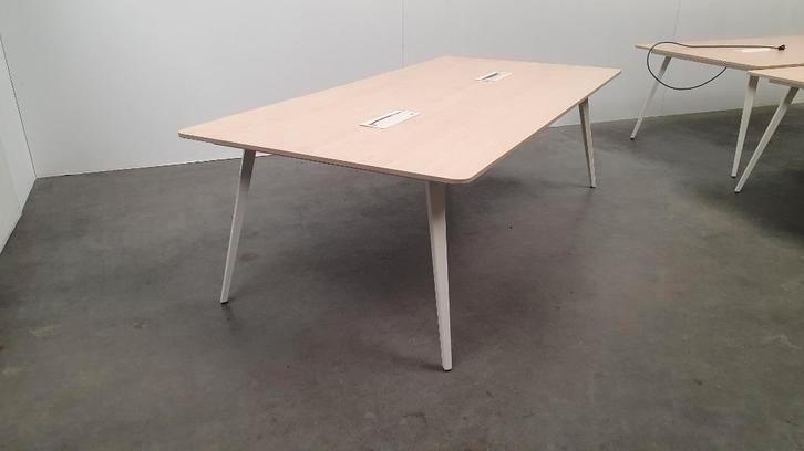 Gispen TEAM TM design tafel dutch design modulair, Huis en Inrichting, Bureaus, Gebruikt, Bureau, Elektrisch, Ophalen