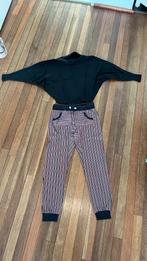 heerlijk huispak Je m’appelle mt.L -gestreept, Kleding | Dames, Huispakken, Zwart, Maat 42/44 (L), Je m'appelle, Ophalen of Verzenden