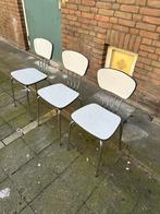 Jaren 50 formica stoelen, vintage design keukenstoelen, Ophalen, Gebruikt, -, -