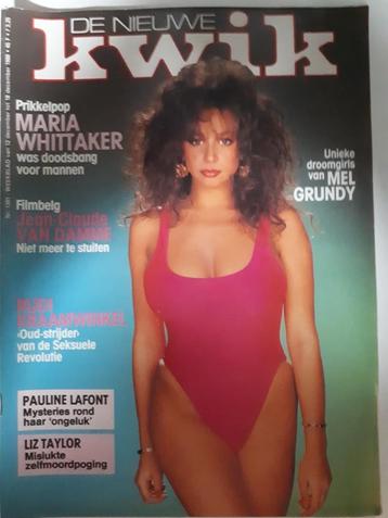 Kwik Magazine 1988/89 Pakket van 5 stuks (Pakket 3) beschikbaar voor biedingen