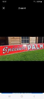 Speciale palm groot emaille reclamebord, Verzamelen, Merken en Reclamevoorwerpen, Reclamebord, Gebruikt, Ophalen of Verzenden