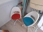 ikea bureaustoelen, Ophalen, Kunststof, Gebruikt, Blauw