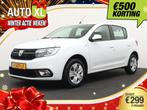 Dacia Sandero 0.9 90 PK TCe Easy-R Comfort Cruise Airco LED, Auto's, Dacia, Voorwielaandrijving, Stof, Wit, Origineel Nederlands