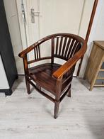Teakhouten butler stoel paco meubelen voor €25,-, Ophalen, Gebruikt, Bruin, Nvt
