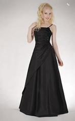 sale zwarte galajurk maat 44 zwarte avondjurk, Galajurk, Zwart, Maat 42/44 (L), Nieuw