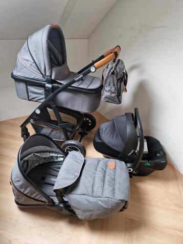 Lionel Amber 3 in 1 Kinderwagen XXL Set (Ongebruikt) beschikbaar voor biedingen