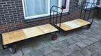 Transportkarren verhuiskarren transportwagens magazijnwagen, Doe-het-zelf en Verbouw, Transportwagens, Ophalen, Gebruikt, Transportkar