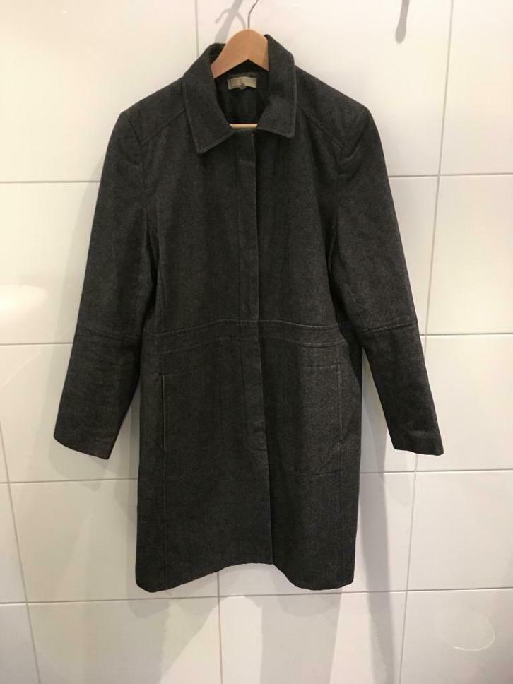 WE Jas maat 44 jeanslook, winter / herfst / voorjaar, Kleding | Dames, Jassen | Winter, Gedragen, Maat 42/44 (L), Blauw, Ophalen