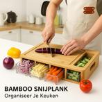 Luxe Bamboe Snijplank Met Opvangladen, Ophalen of Verzenden, Nieuw