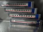 Roco H0 IC Berlijn wagons NS/DB 4x, Gelijkstroom, Wagon, Ophalen of Verzenden, Zo goed als nieuw