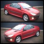 Leuke 206 CC 1.6 16V "Sport" Leer, Clima 2004 GOED LEZEN!!!, Auto's, Peugeot, Te koop, Benzine, Voorwielaandrijving, Cabriolet