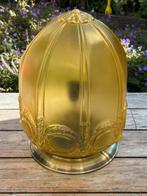 Hele grote plafondlamp, art deco stijl, Ophalen, Zo goed als nieuw, Glas