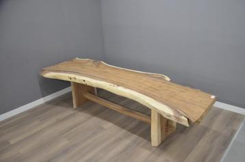 Suar Boomstamtafel (320 cm) op Blokpoten  beschikbaar voor biedingen