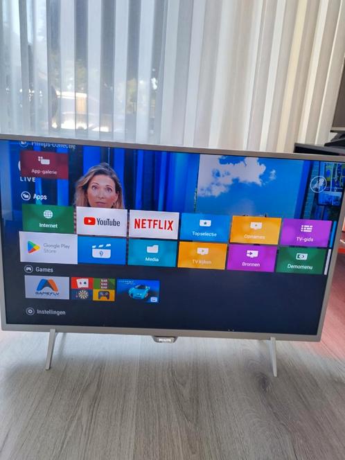 tv Philip Smart Android televisie Netflix YouTube WiFi Tv, Audio, Tv en Foto, Televisies, Zo goed als nieuw, LED, 80 tot 100 cm