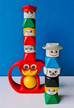 Vintage LEGO DUPLO/poppetjes en rammelaar, Ophalen of Verzenden, Gebruikt, Duplo