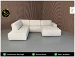 GRATIS LEVERING Z.G.A.N U-bank Grijs 330x220x170 GEREINIGD, Hoekbank, 300 cm of meer, Ophalen of Verzenden, Zo goed als nieuw