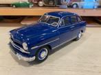 1:24 Ford Vedette 1953 Blauw Hachette, Hobby en Vrije tijd, Modelauto's | 1:24, Ophalen of Verzenden, Gebruikt, Auto, Overige merken